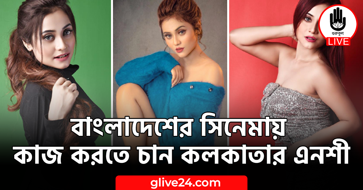 বাংলাদেশের সিনেমায় কাজ করতে চান কলকাতার এনশী